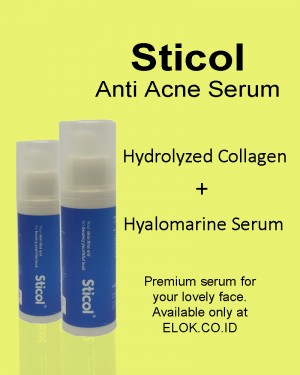 STICOL Anti Acne Premium Serum BUY NOW !  +GRATIS Ongkir masukkan kode "freeongkir"